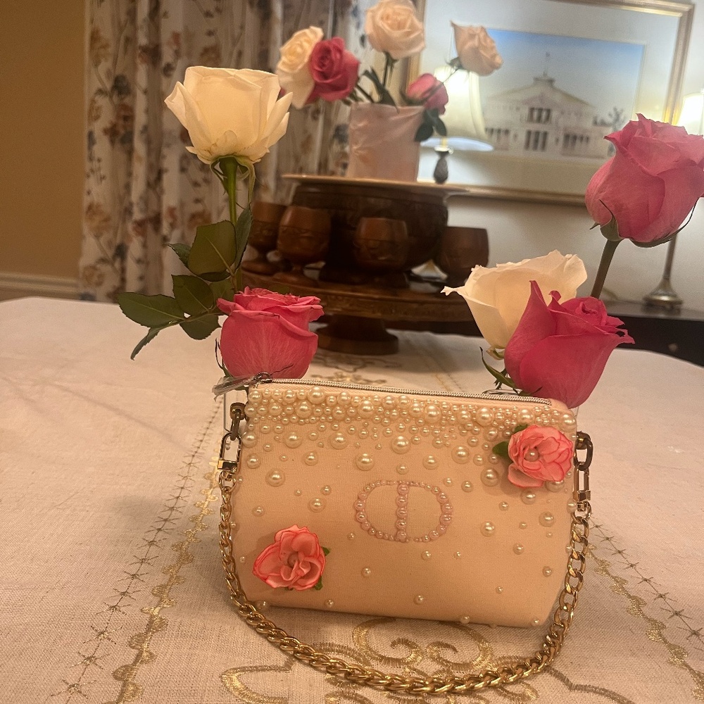 Dior Pearl & Rose Bag